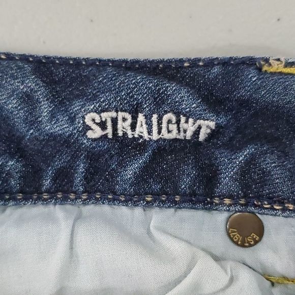 American Eagle stretch straight leg jeans - Picture 7 of 8